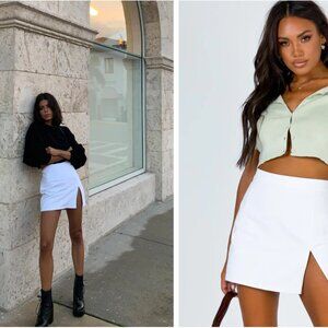 Princess Polly The Lola Mini Skirt White